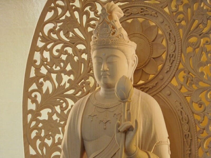 大龍寺の観音様